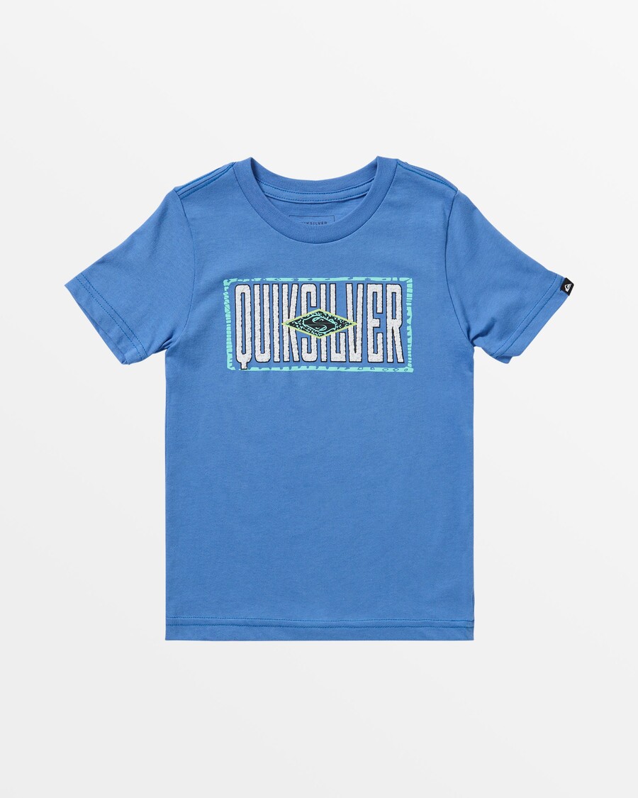 Quiksilver Erkek çocuk 2-7 Fosilleşmiş Tişört - Yıldız Safir