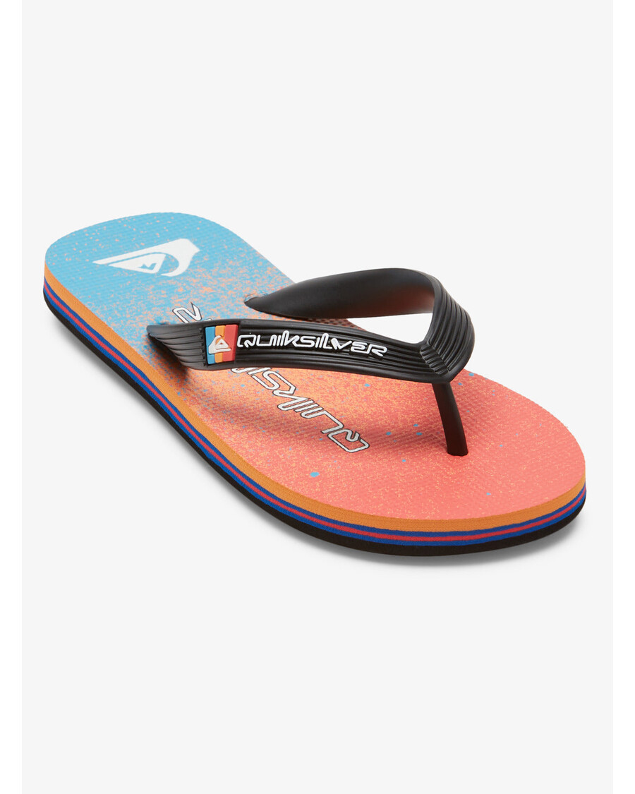 Quiksilver Sandali Za Dečke 8-16 Molokai Art Ii - Modri/modri/oranžni