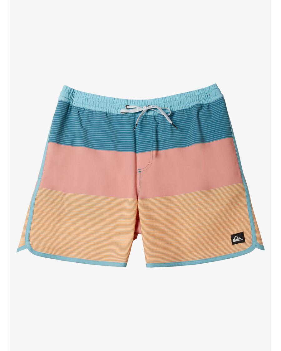 Quiksilver Jungen 2-7 Surfsilk Tijuana Volley 12" Badehose – Canyon Clay