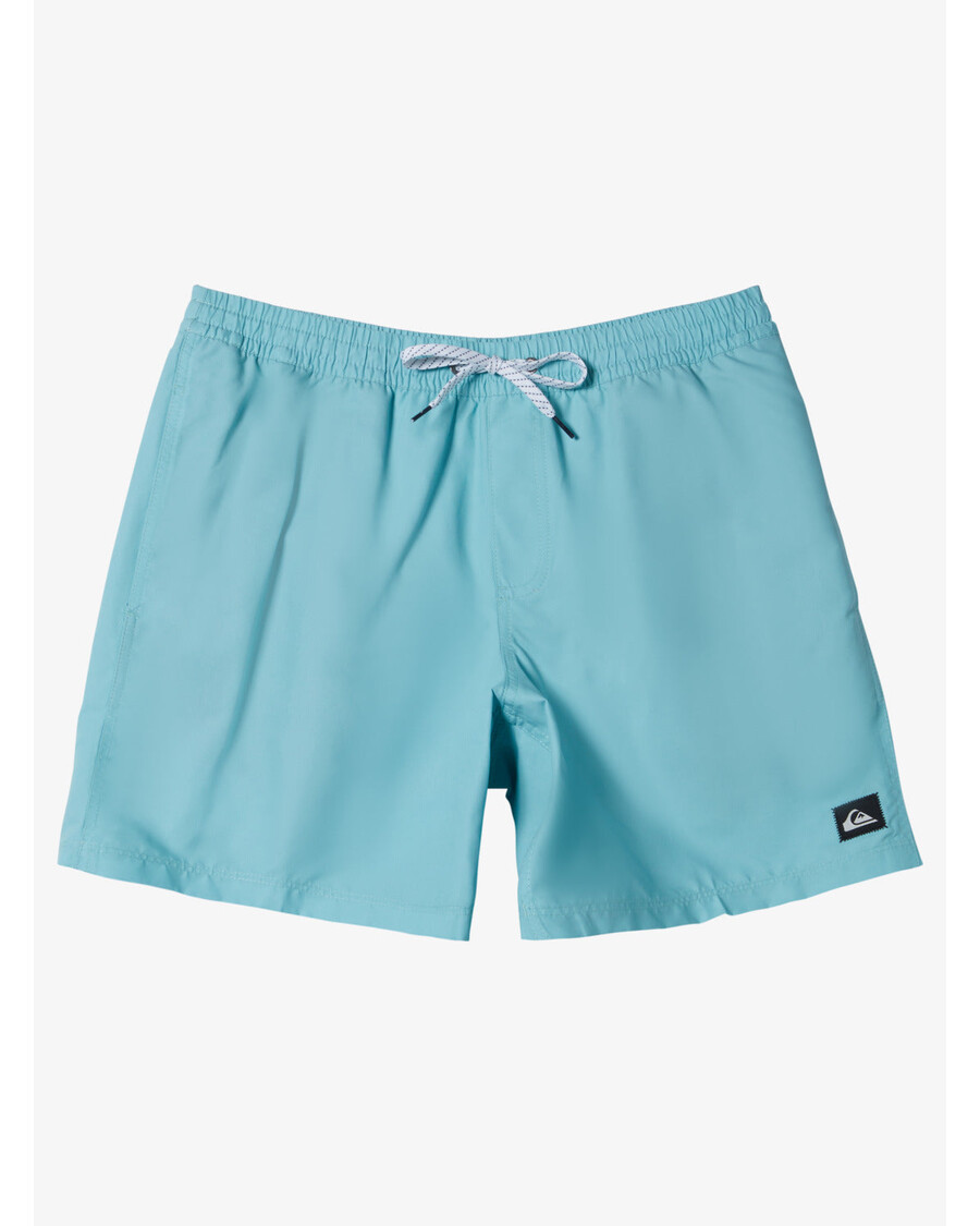 Calção De Banho Quiksilver Meninos 2-7 Todos Os Dias Vôlei Sólido 12" - Azul Marinho