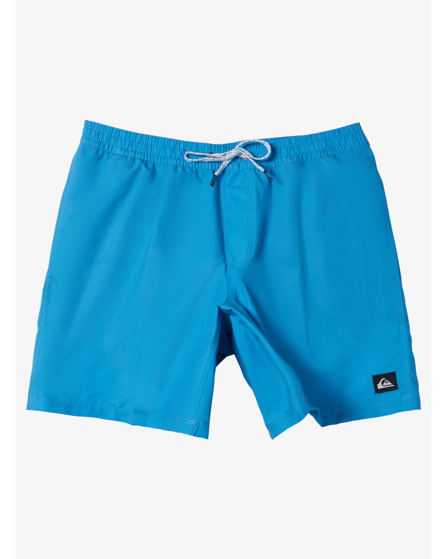 Quiksilver בנים 2-7 יומיומי מטח סולידי 12 אינץ' - כחול שוודי