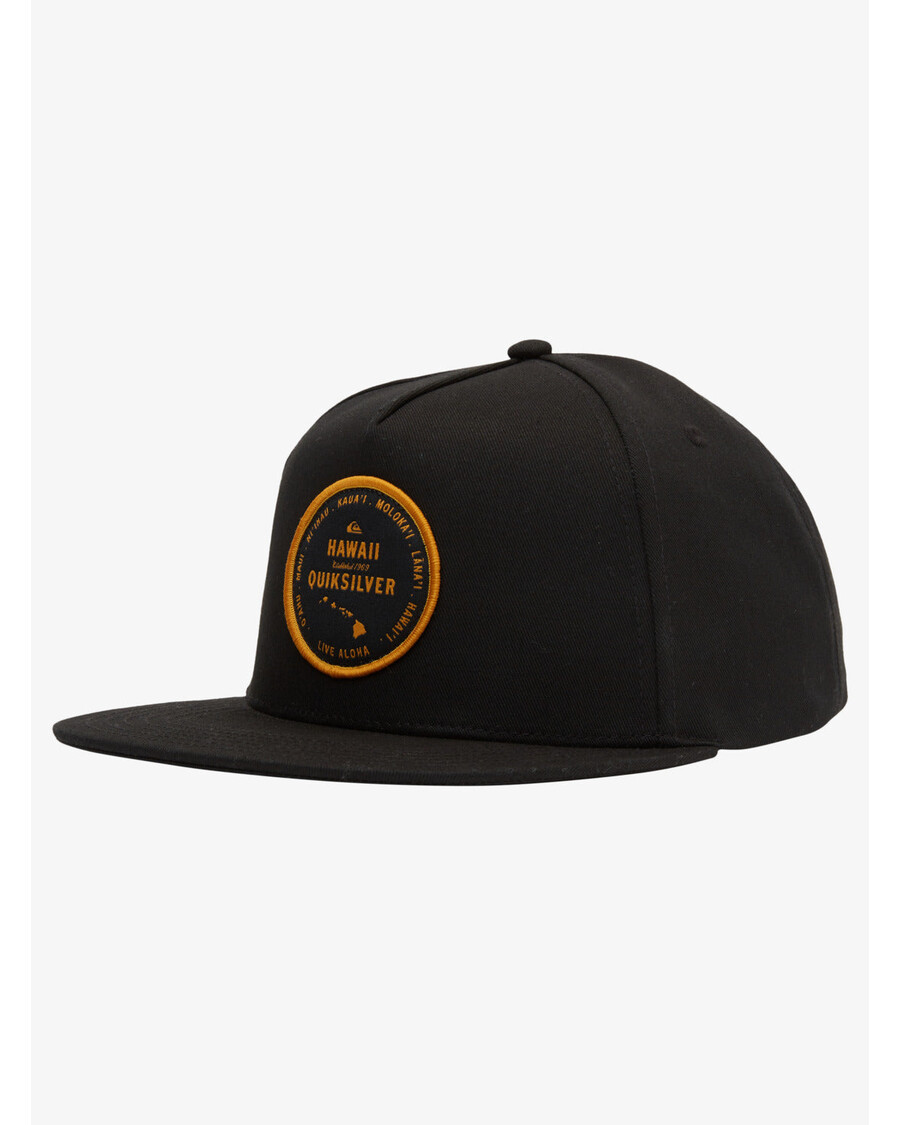 Chapéu Snapback Quiksilver Hawaii Badge - Preto