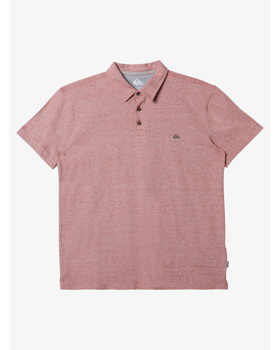 Polo A Maniche Corte Quiksilver Sunset Cruise - Rosso Ocra