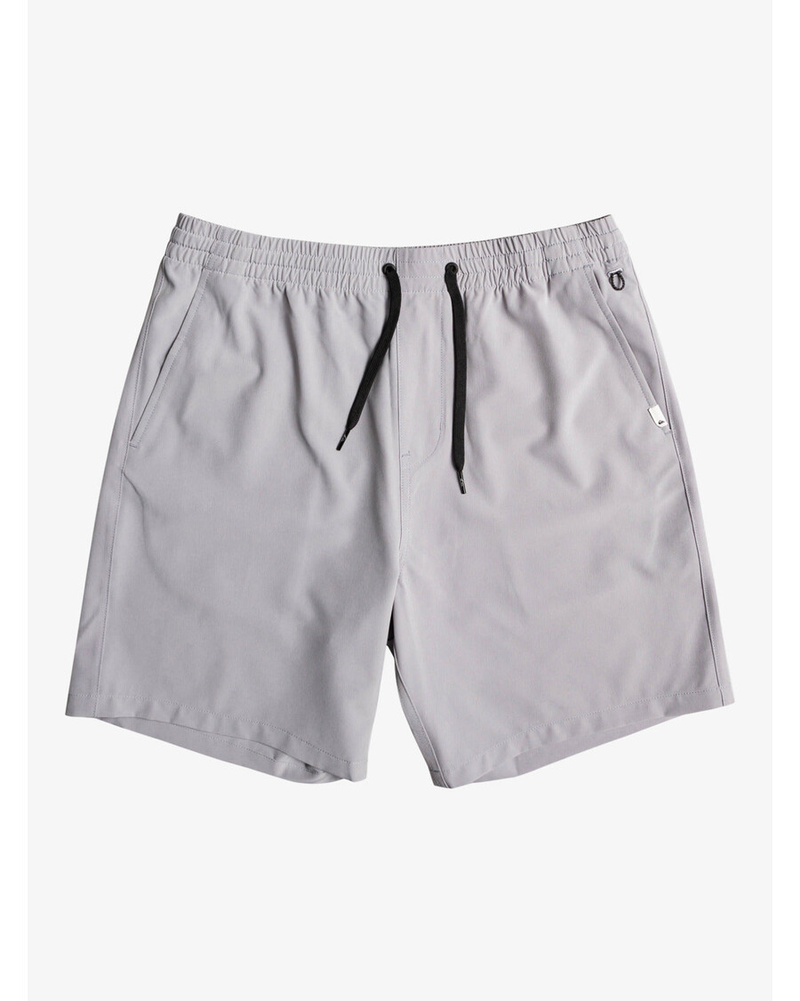 Shorts Anfíbio Quiksilver Ocean Elastic Cintura 18" - Granizo