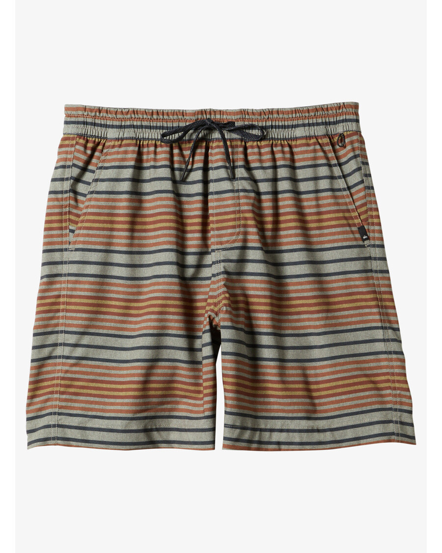 Quiksilver Taxer Print 18" Amfibie Boardshort - Horizon Berken Taxer