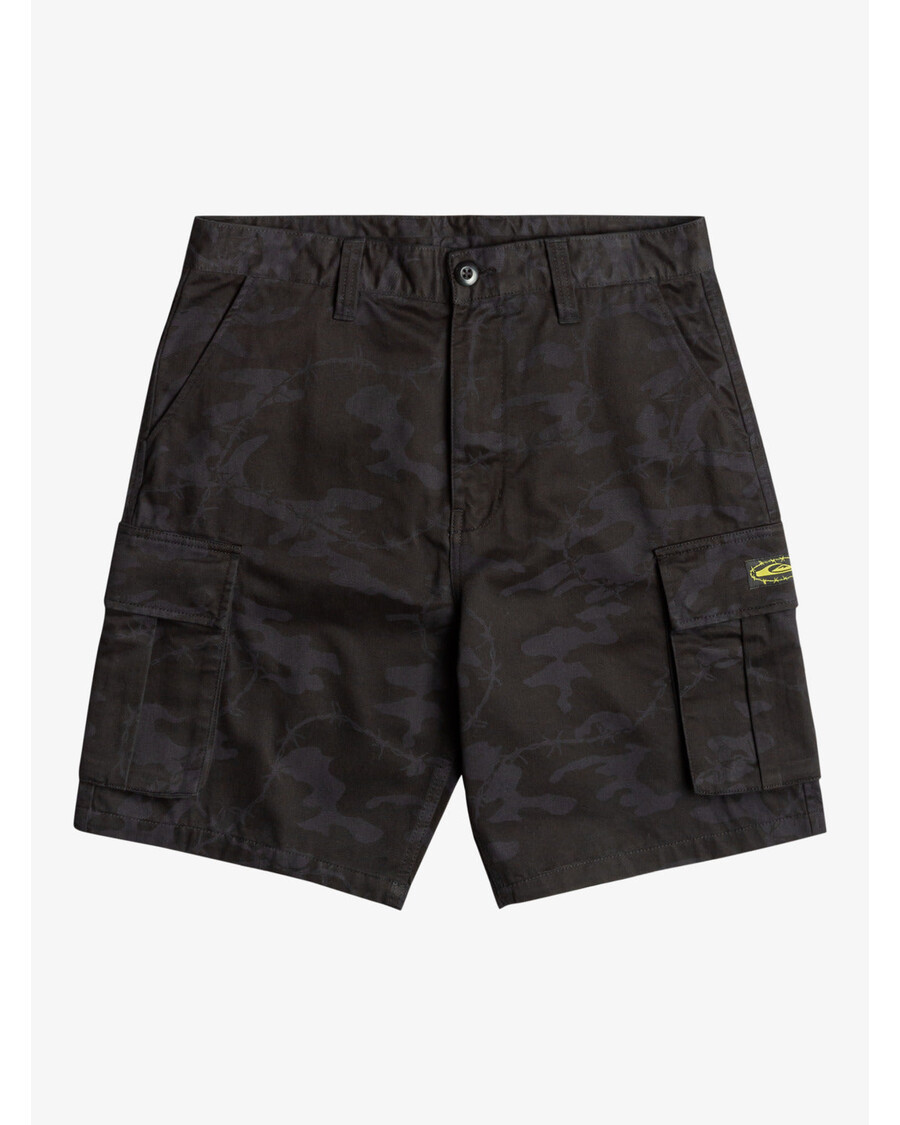 Quiksilver Mikey Cargo Shorts - Tarmac Mongrel Camo