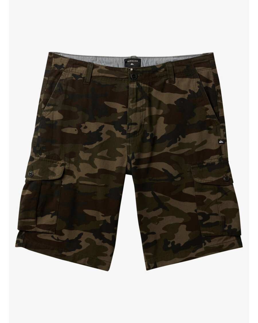 Shorts Cargo Quiksilver Crucial Battle - Estampa Camuflada Crucial Battle