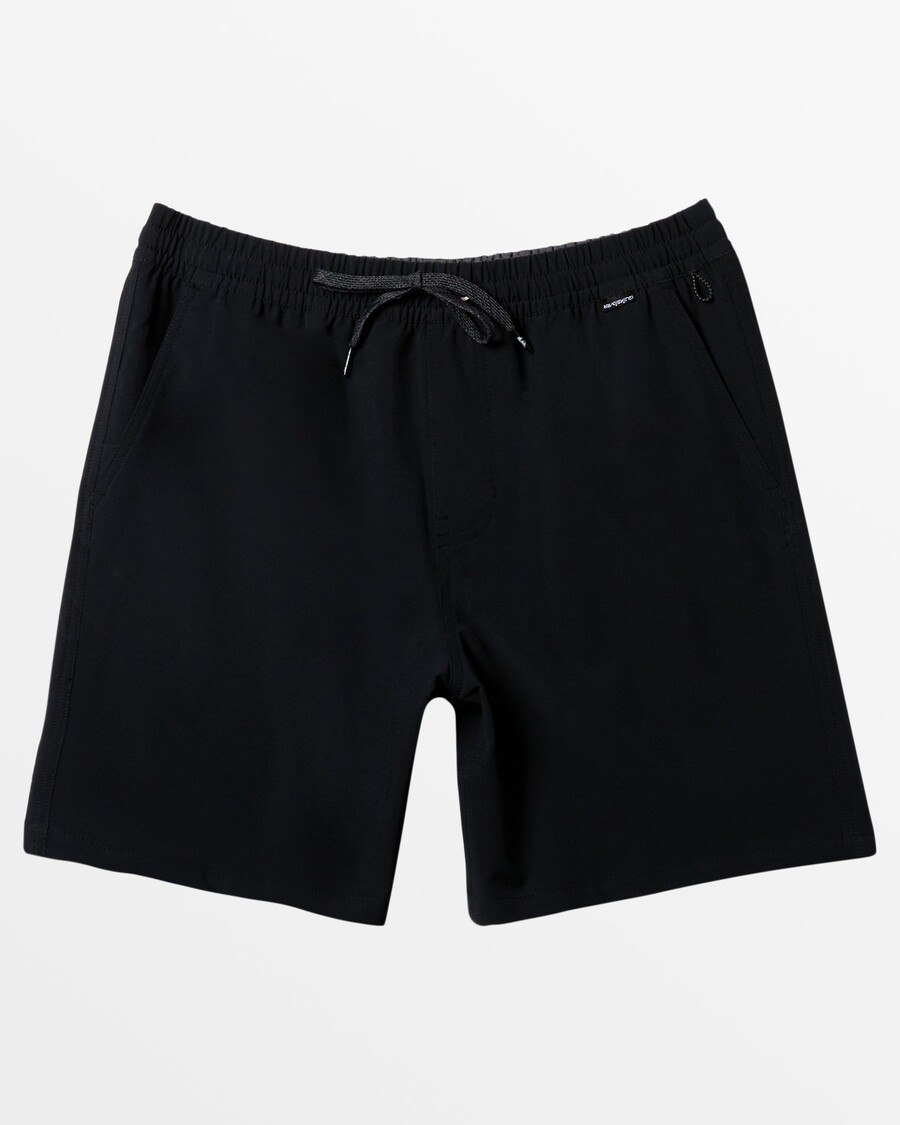 Quiksilver Taxer Amphibian 18" Shorts Híbridos - Preto