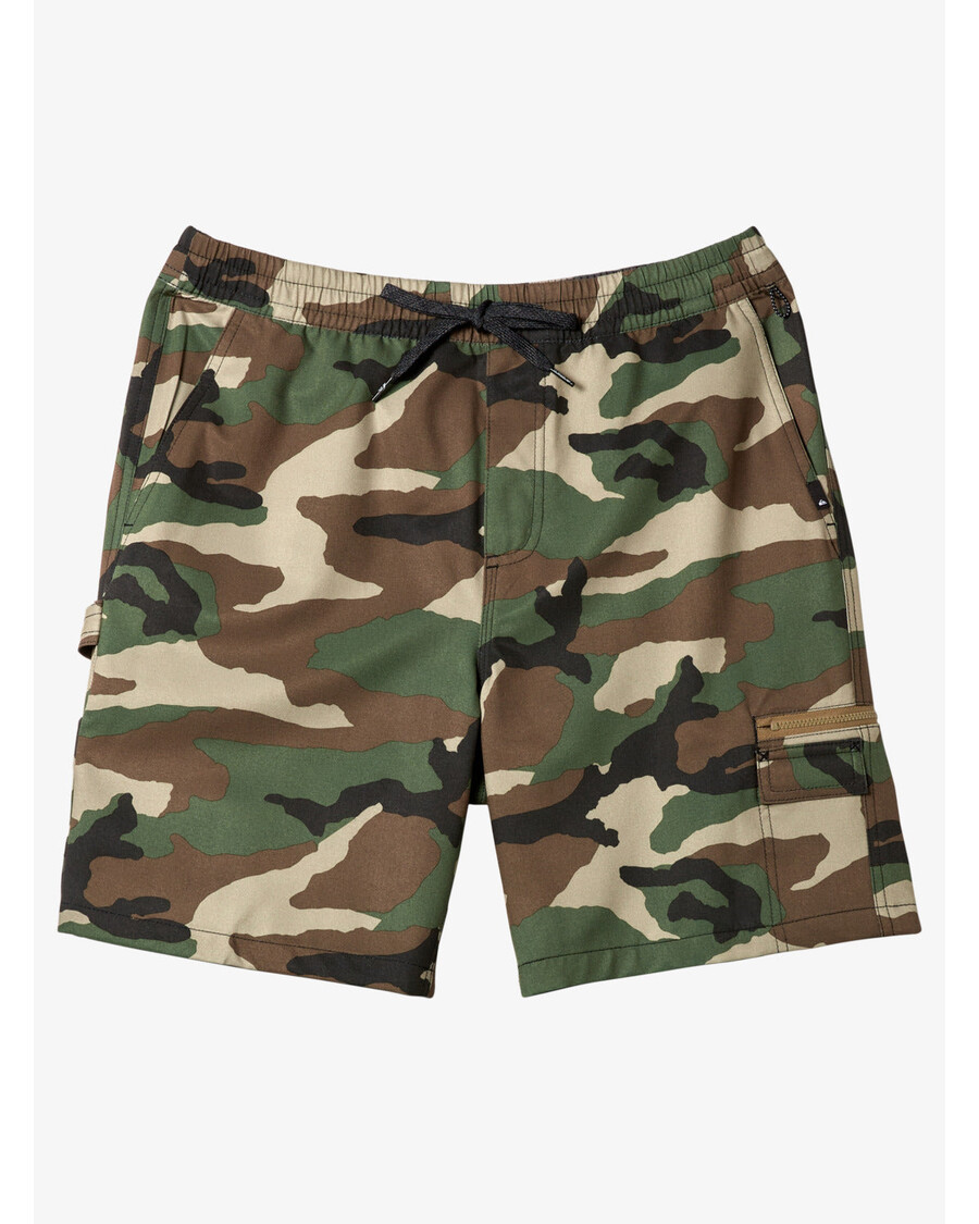 Quiksilver Taxer Cargo Amphibian 19" Hibrīdšorti - Camo