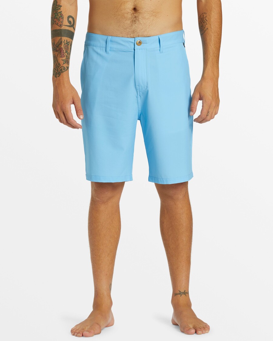 Quiksilver Union Amphibian 20" Hybride Short - Alaskan Blue