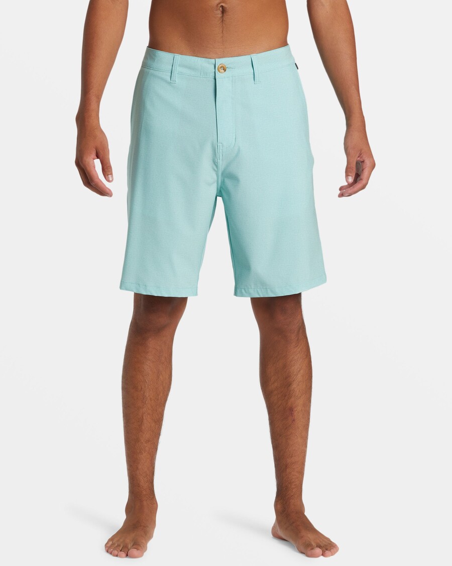 Quiksilver Union Heather Amfibie 20" Hybride Short - Aquifer