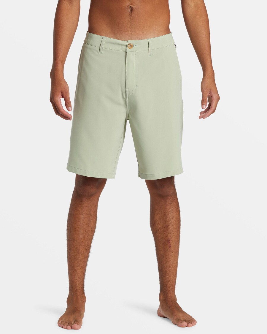 Quiksilver Union Amfibie 20" Hybride Short - Woestijnsalie