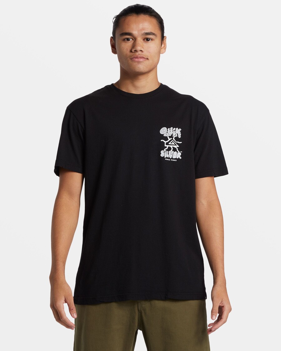 Quik Silver Global Force Mtz T-Shirt - Black