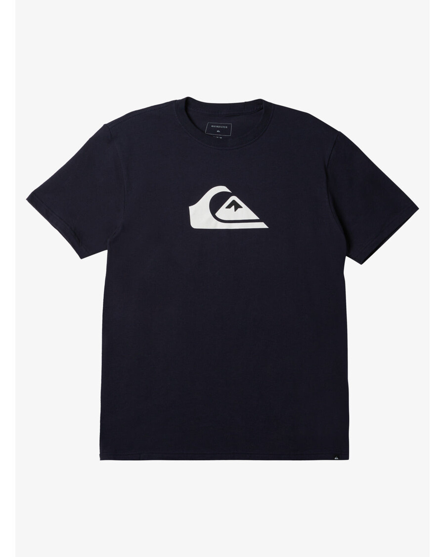 Quiksilver Comp Logotyp T-shirt - Marinblå Blazer