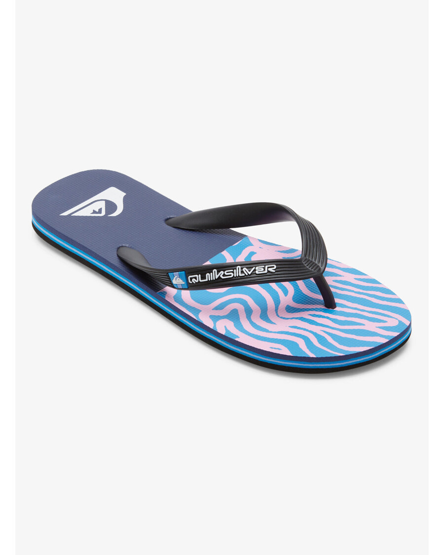 Quiksilver Molokai Art Ii Sandaalit - Musta/sininen/pinkki