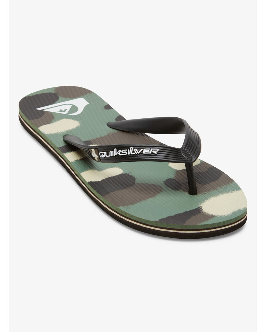 Quiksilver Molokai Art Ii Sandalet - Siyah/kahverengi/yeşil