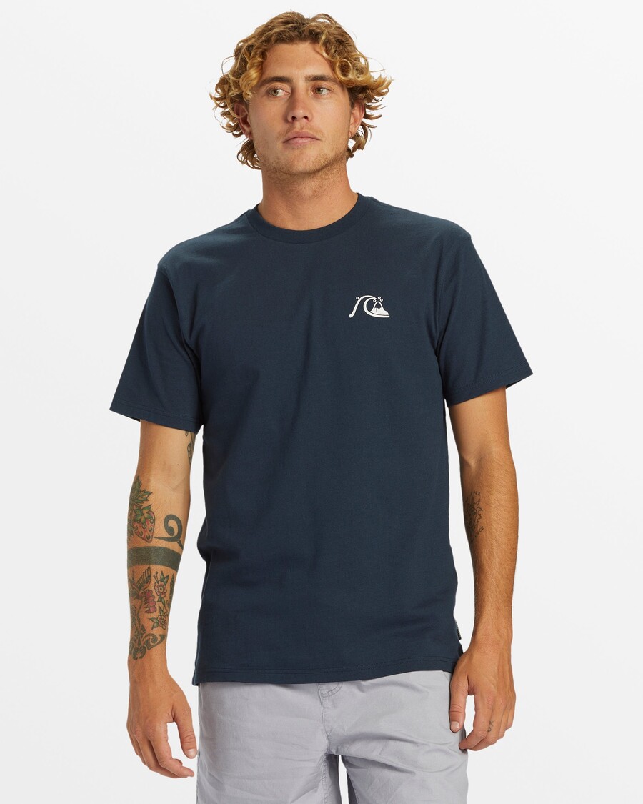 Quik Silver Bubble Logo T-shirt ADN -