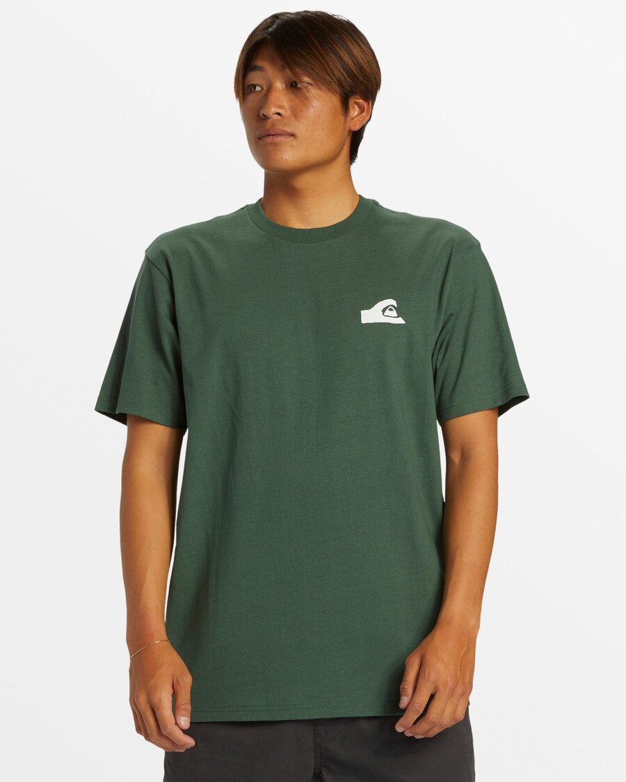 Quiksilver T-shirt Avec Logo Mikey Adn -