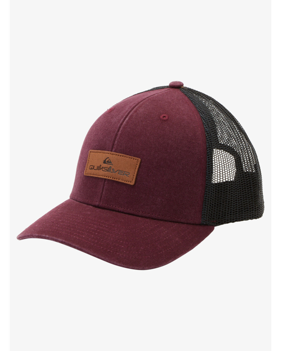 Quiksilver Dolů Poklop Trucker Klobouk - Víno