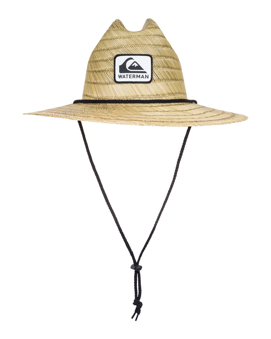 Quiksilver Waterman The Tier Rettungsschwimmerhut Aus Stroh – Natur