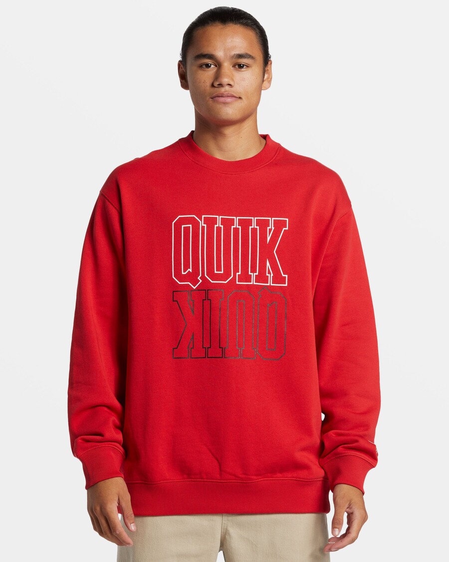 Quiksilver Griffin Kazak Sweatshirt - Salsa