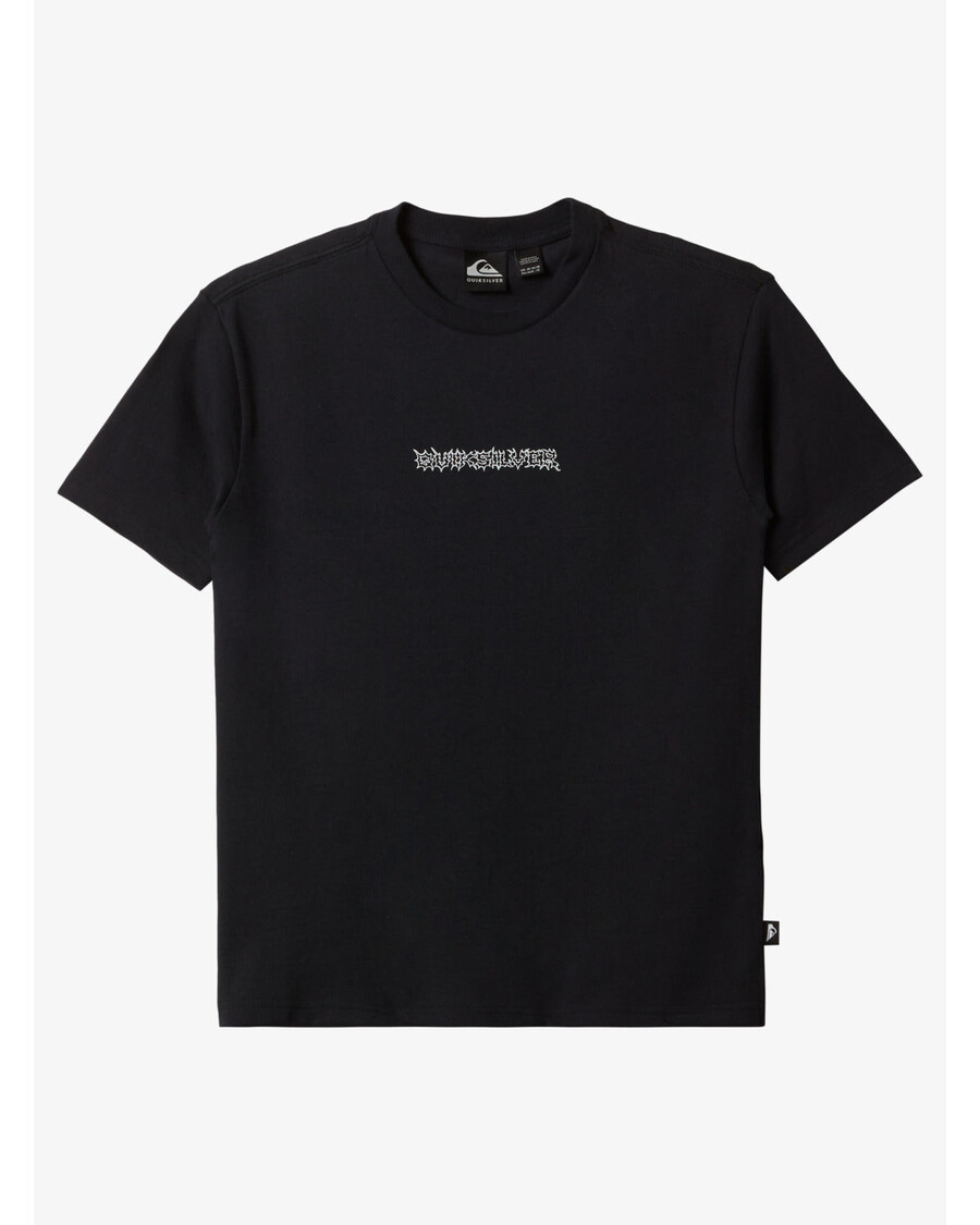 Quiksilver T-shirt Rasoir Pour Garçons 8-16 Ans - Noir