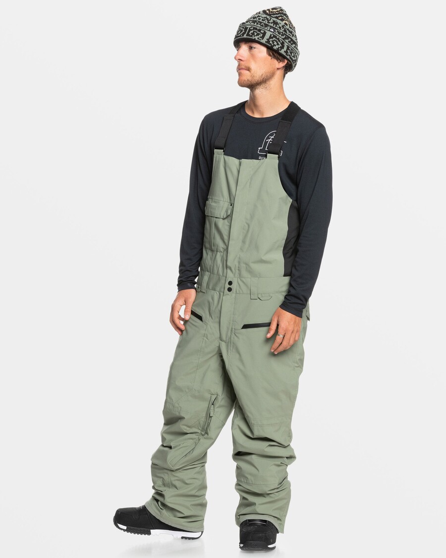 Quiksilver Utility Sniego Kelnės - Purškiamas Jūra