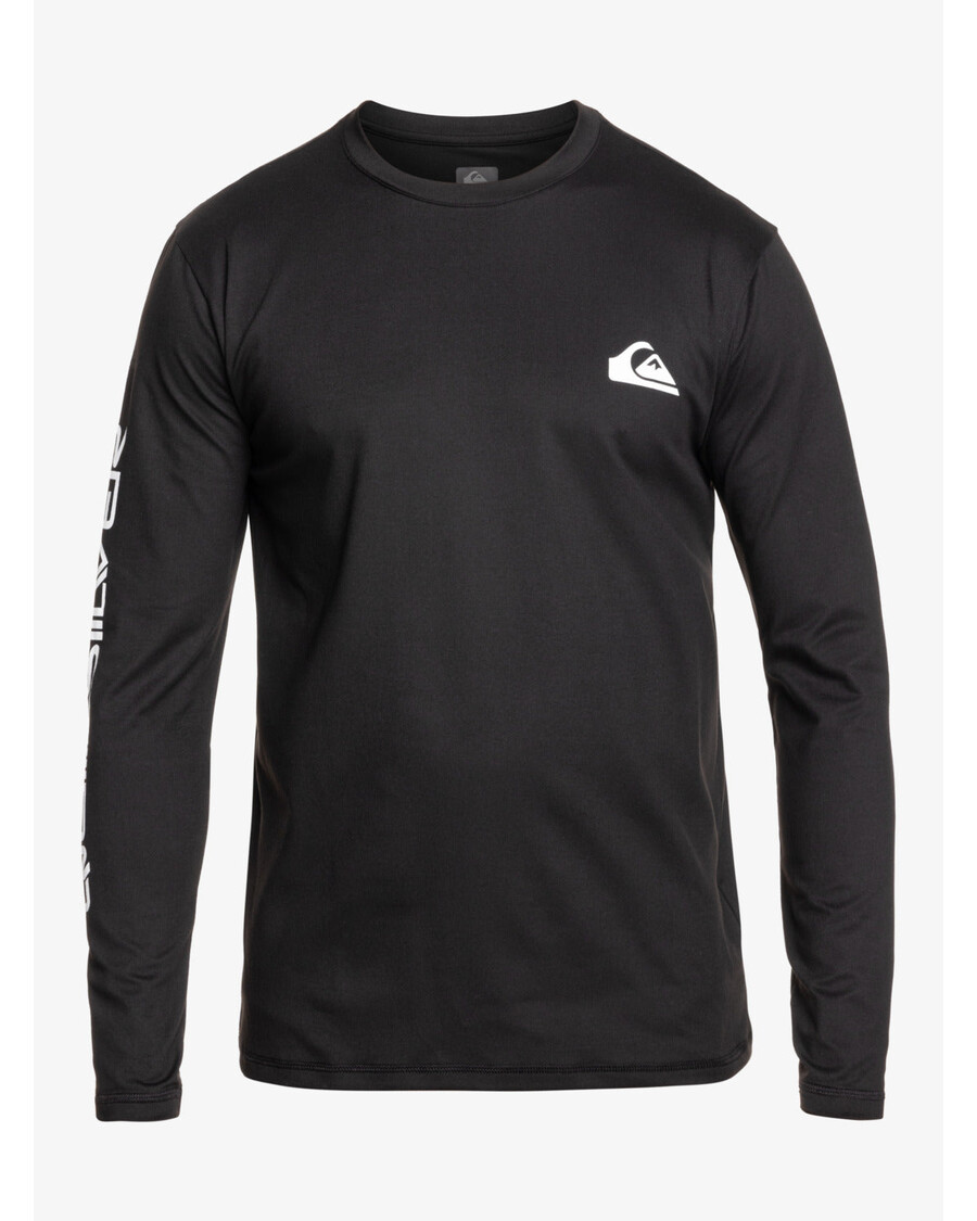 Quik Silver Omni Session Long Sleeve UPF 50 Surf T-Shirt - Black