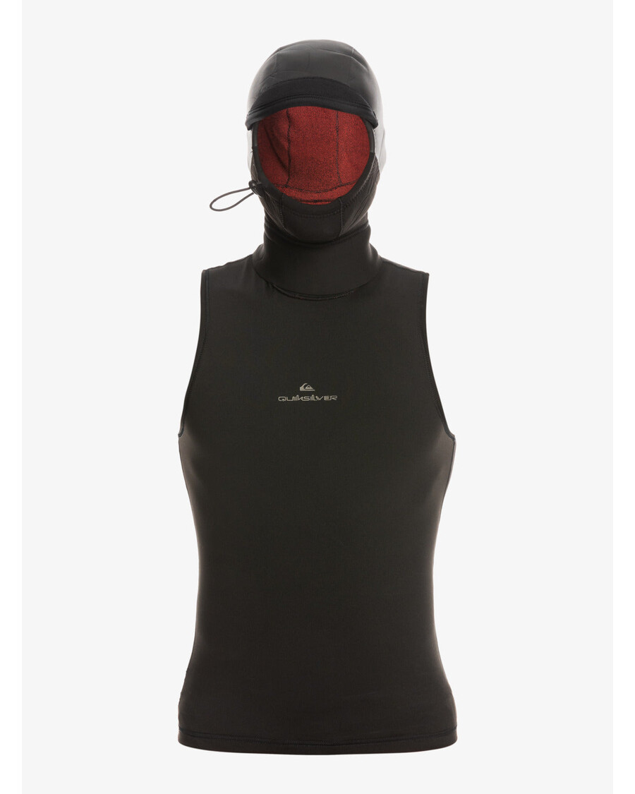 Quiksilver 2/2 Marathon Sessions Colete De Neoprene Com Capuz - Preto