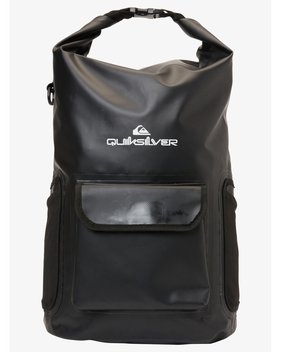 Quiksilver Sea Stash 20l Medium Surf Backpack - Hitam/hitam