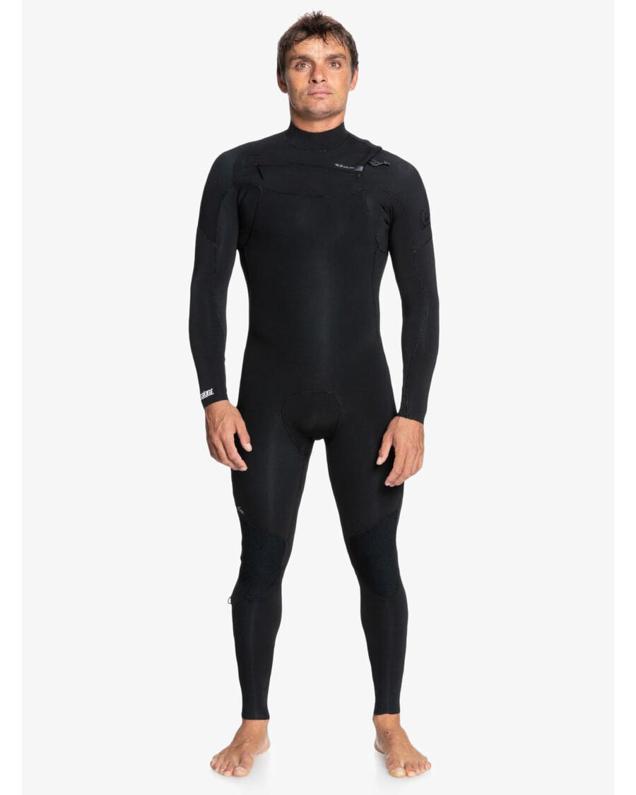 Quik Silver 5/4/3mm Everyday Sessions Chest Zip Wetsuit - Black