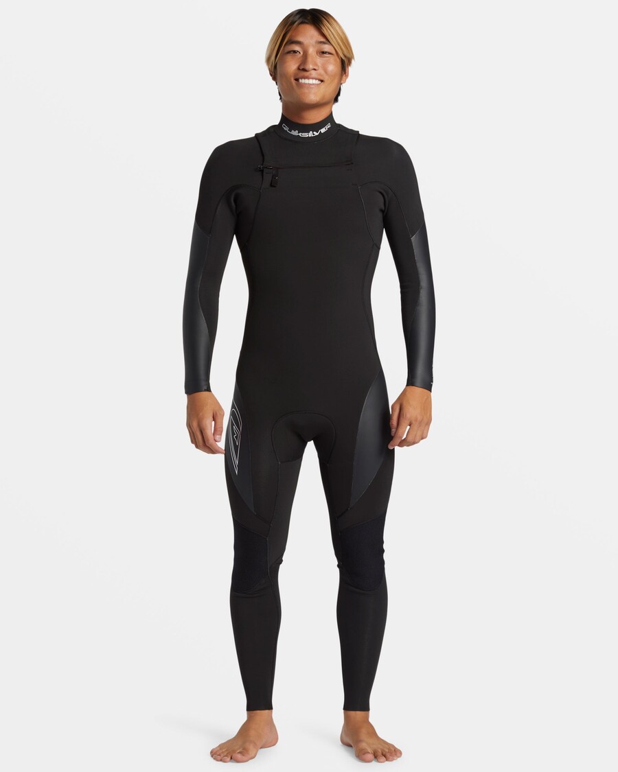 Costum De Neopren Quiksilver 4/3mm Mercury Chest Zip Gbs - Negru